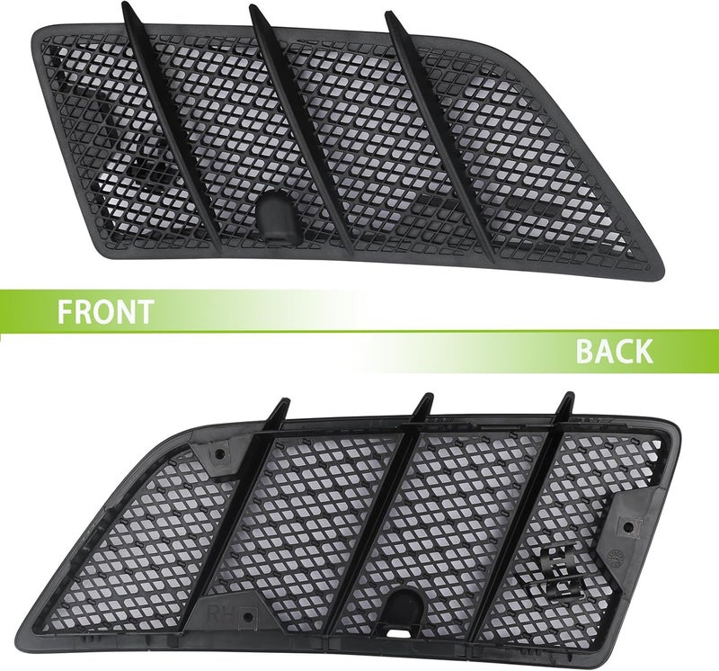 omoZone غطاء شبكة تهوية غطاء غطاء محرك السيارة متوافق مع 2008-2011 مرسيدس بنز W164 W164 ML350 ML450 ML550 ML63 AMG GL320 GL350 GL450 GL550 - Image 4